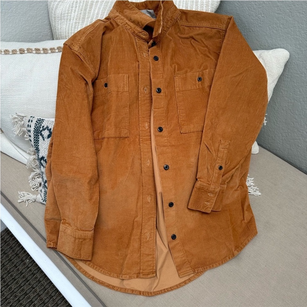 The Corduroy Oversized Shirt Jacket S